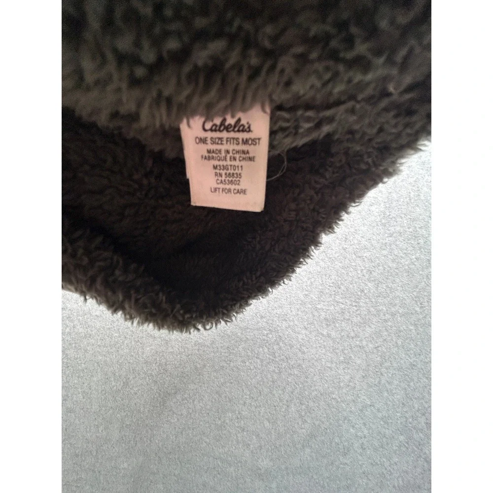Cabelas Prairie Camo Neck Gaiter Gore-Tex Infinium Fleece Lined